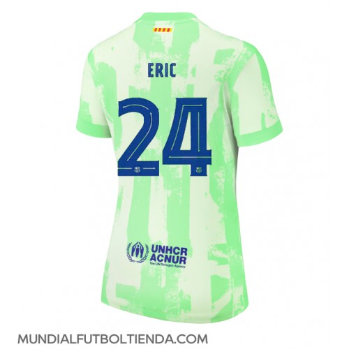 Camiseta Barcelona Eric Garcia #24 Tercera Equipación Replica 2024-25 para mujer mangas cortas